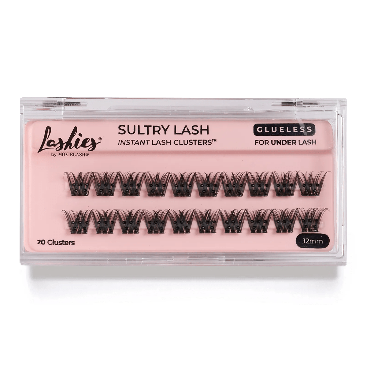 Lashies Sultry Lash instant lash clusters packaging on a white background