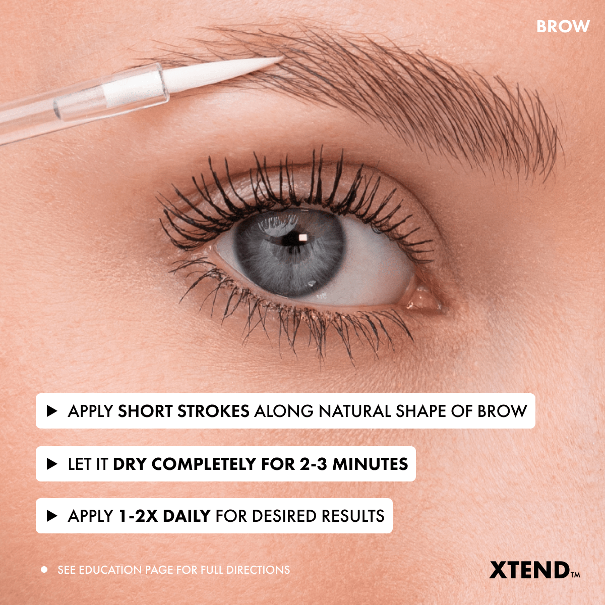 SUERO PARA PESTAÑAS Y CEJAS XTEND™